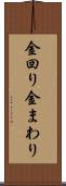 金回り Scroll