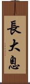 長大息 Scroll