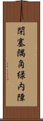 閉塞隅角緑内障 Scroll