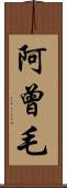 阿曾毛 Scroll