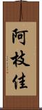 阿枝佳 Scroll