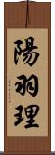 陽羽理 Scroll