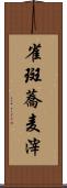 雀斑 Scroll