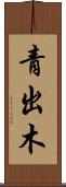 青出木 Scroll