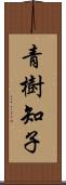 青樹知子 Scroll