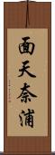 面天奈浦 Scroll