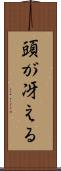 頭が冴える Scroll