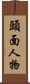 頭面人物 Scroll