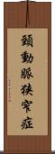 頸動脈狭窄症 Scroll