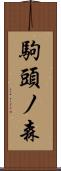 駒頭ノ森 Scroll