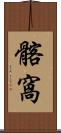 髂窩 Scroll