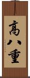 高八重 Scroll