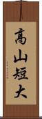 高山短大 Scroll