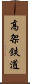 高架鉄道 Scroll