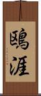 鴎涯 Scroll