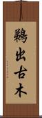 鵜出古木 Scroll