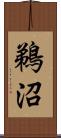鵜沼 Scroll