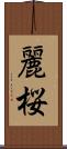 麗桜 Scroll