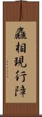 麤相現行障 Scroll