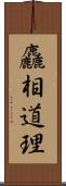 麤相道理 Scroll