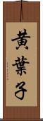 黄葉子 Scroll