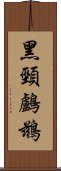 黑頸鸕鶿 Scroll