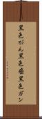 黒色がん Scroll