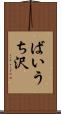 ばいうち沢 Scroll