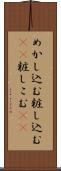 めかし込む Scroll