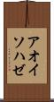 アオイソハゼ Scroll