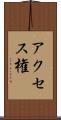 アクセス権 Scroll