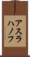 アスラハノフ Scroll