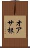 オアサ根 Scroll