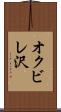 オクビレ沢 Scroll