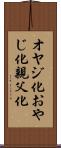 オヤジ化 Scroll