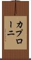 カプローニ Scroll