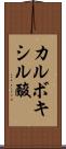 カルボキシル酸 Scroll