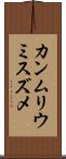 カンムリウミスズメ Scroll