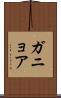 ガニョア Scroll
