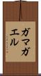 ガマガエル Scroll