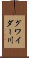 グワイダー川 Scroll