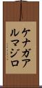 ケナガアルマジロ Scroll
