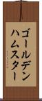ゴールデンハムスター Scroll