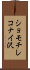 ショモチレコナイ沢 Scroll