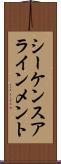 シーケンスアラインメント Scroll