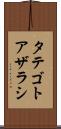 タテゴトアザラシ Scroll