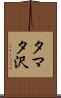 タマタ沢 Scroll