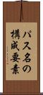 パス名の構成要素 Scroll