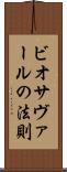 ビオサヴァールの法則 Scroll
