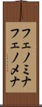 フェノミナ Scroll